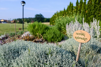 Kräutergarten im Lešnik Land