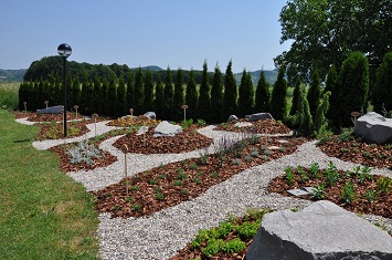 Kräutergarten im Lešnik Land